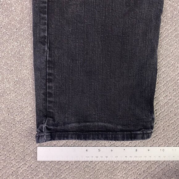Levi's 569 Jeans Men's 40 x 32 Measures 40 x 29 Black Straight Leg Stretch - Picture 9 of 11